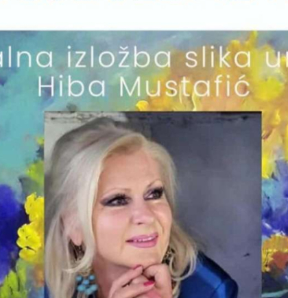 Izložba slika 'Sve boje jedne misli' autorice Hibe Mustafić 10. novembra u Maglaju