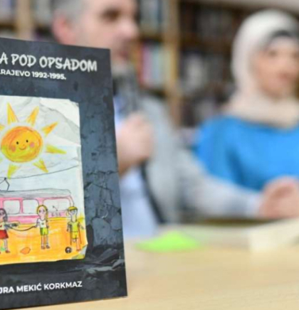 Predstavljen roman 'Bojanka pod opsadom', emotivan i edukativan prikaz djetinjstva pod opsadom