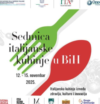 U Sarajevu sutra počinje Sedmica italijanske kuhinje
