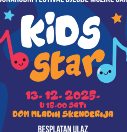 Sarajevo `Kids Star` od 12. do 14. decembra