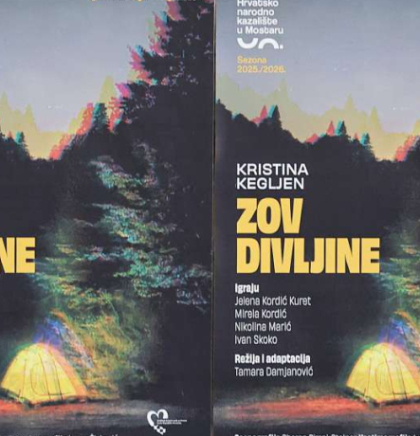 U četvrtak premijera nove predstave HNK Mostar 'Zov divljine'