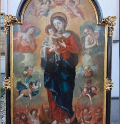 U Muzej Franjevačkog samostana Tolisa kod Ora&scaron;ja vraćena vrijedna slika iz 18. stoljeća