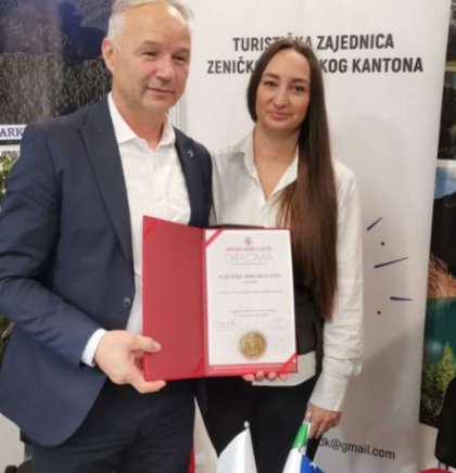 Turistička zajednica ZDK dobila Veliku zlatnu medalju na sajmu turizma u Novom Sadu