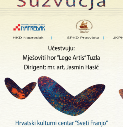 U Tuzli sutra koncert 'Sazvučja' u zajedničkoj organizaciji institucija kulture bh. naroda 