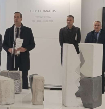 Izložba Tomislava Ostoje 'Eros i Thanatos' otvorena u Mostaru