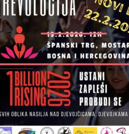 U nedjelju plesna revolucija u Mostaru u sklopu kampanje Jedna milijarda ustaje