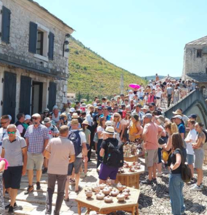 U pro&scaron;loj godini BiH posjetilo vi&scaron;e od 1,9 mliona turista, ostvareno vi&scaron;e od četiri miliona noćenja