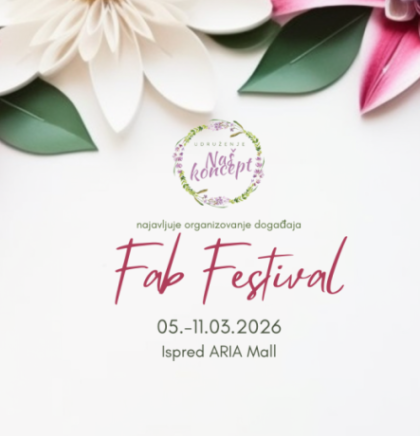 FAB Festival 2026 počinje danas u Sarajevu - Kreativnost, rad, hrabrost i poduzetnički duh žena