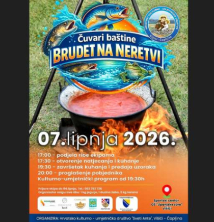 Prvo izdanje kulturno-gastronomske manifestacije &bdquo;Čuvari ba&scaron;tine &ndash; Brudet na Neretvi&ldquo;
