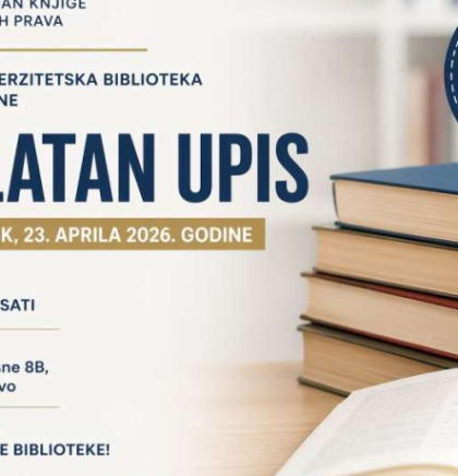 Danas na Svjetski dan knjige besplatan upis u NUB BiH