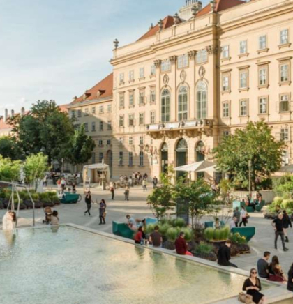 'Awake' &Scaron;ejle Kamerić: Jednovečernja javna svjetlosna instalacija u srcu Beča