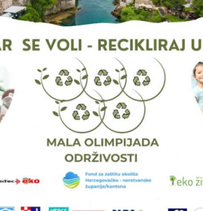 Mala olimpijada održivosti u sklopu projekta 'Mostar se voli &ndash; recikliraj u &scaron;koli'