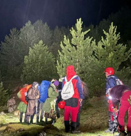 GSS Prenj spasio petero maloljetnih planinara iz Če&scaron;ke na Prenju  