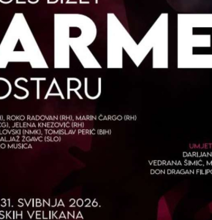 Mostar krajem maja domaćin opere Carmen na otvorenom