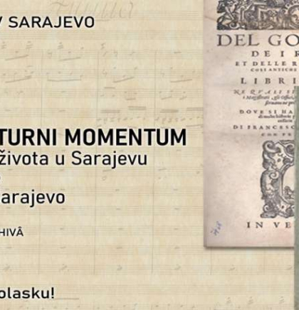 Sutra predstavljanje izložbe 'Sarajevski kulturni momentum'