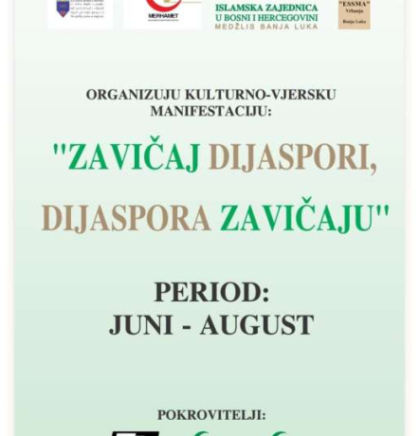 Počinje kulturno-vjerska manifestacija 'Zavičaj dijaspori, dijaspora zavičaju' u Banjoj Luci