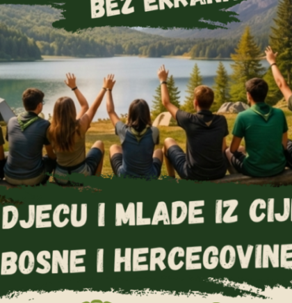 Na Boračkom jezeru Izviđačka &scaron;umska akademija 'Avantura bez ekrana'
