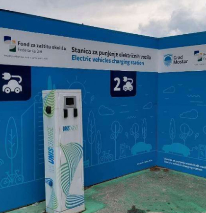 Grad Mostar postavio nove dvostruke javne punionice za električna vozila