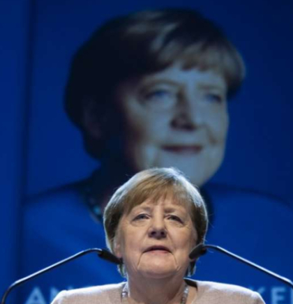 Portret Angele Merkel predstavljen u berlinskom muzeju, biv&scaron;a kancelarka sama platila sliku