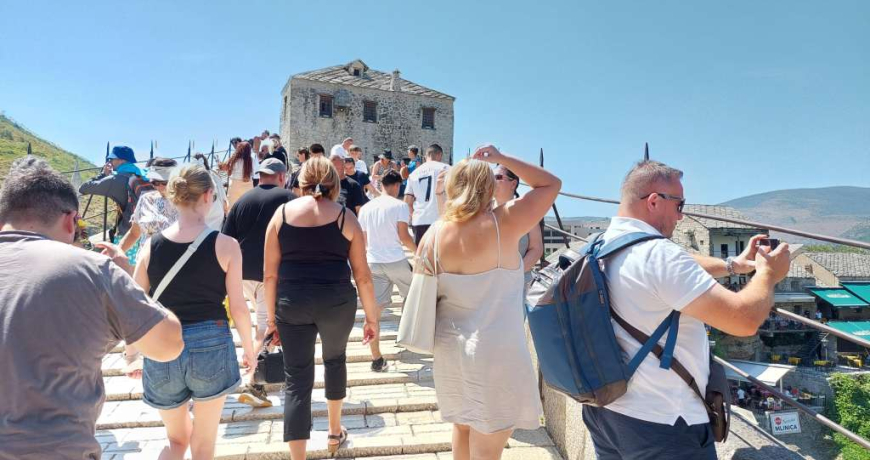 Federacija BiH: U maju prijavljeno vi&scaron;e od 148 hiljada turista, vi&scaron;e od 76 posto stranci