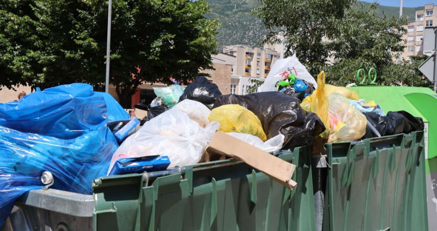 Obustavlja se pretovar otpada u Sjevernom logoru, nova lokacija Bi&scaron;će polje